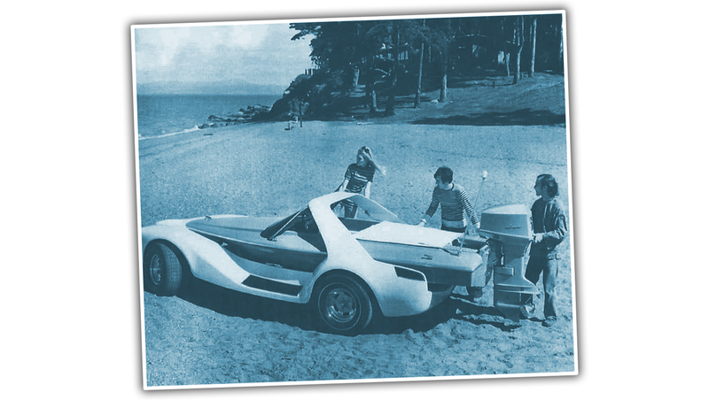 Illustration for article titled Meet the Car That Gave Birth to a Boat